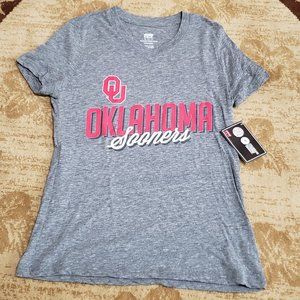 (5/$20)NWT Girl's Oklahoma Sooners College Shirt